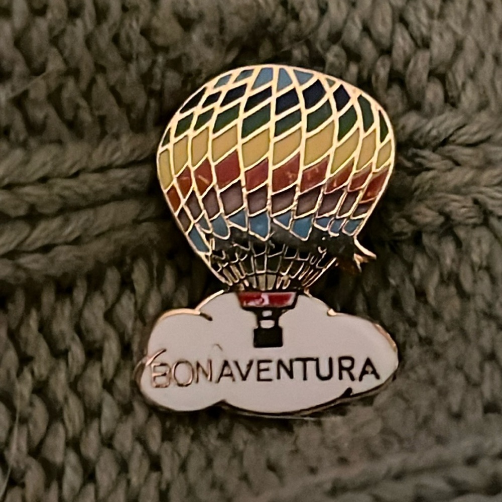 Bonaventura Hot Air Balloon Lapel Pin